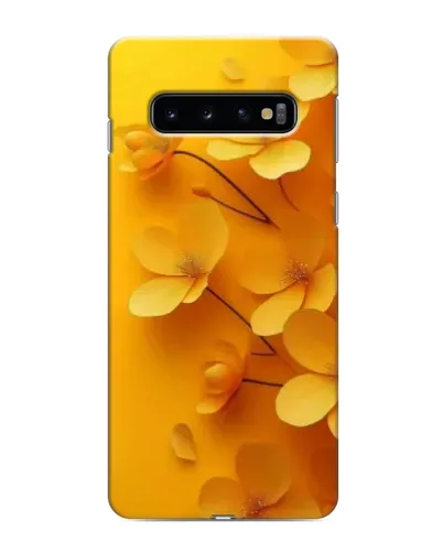 Чехол для Samsung Galaxy S10 с картинкой «Золотые лепестки» Чехол для Samsung Galaxy S10 с картинкой «Золотые лепестки»