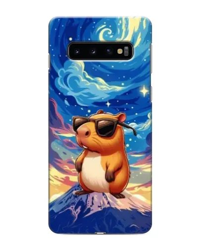 Чехол для Samsung Galaxy S10 с картинкой «Капибара Ван Гога» Чехол для Samsung Galaxy S10 с картинкой «Капибара Ван Гога»