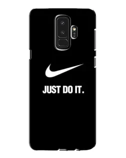 Чехол для Samsung Galaxy S9 Plus (G965) с картинкой «Классический принт Nike» Чехол для Samsung Galaxy S9 Plus (G965) с картинкой «Классический принт Nike»