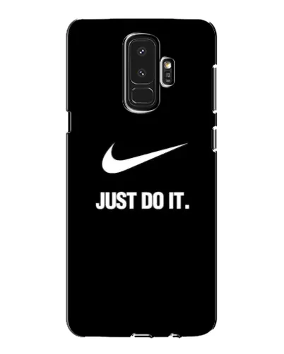 Чехол для Samsung Galaxy S9 Plus (G965) с картинкой «Классический принт Nike» Чехол для Samsung Galaxy S9 Plus (G965) с картинкой «Классический принт Nike»