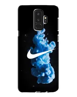 Чехол для Samsung Galaxy S9 Plus (G965) с картинкой «Nike и синий дым» Чехол для Samsung Galaxy S9 Plus (G965) с картинкой «Nike и синий дым»