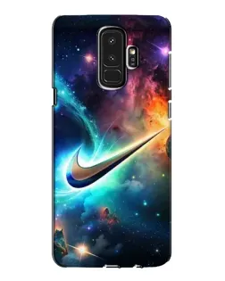 Чехол для Samsung Galaxy S9 Plus (G965) с картинкой «Космический Nike Swoosh» Чехол для Samsung Galaxy S9 Plus (G965) с картинкой «Космический Nike Swoosh»