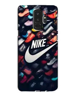 Чехол для Samsung Galaxy S9 Plus (G965) с картинкой «Коллекция кроссовок Nike» Чехол для Samsung Galaxy S9 Plus (G965) с картинкой «Коллекция кроссовок Nike»