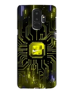 Чехол для Samsung Galaxy S9 Plus (G965) с картинкой «Nike — золотая искра» Чехол для Samsung Galaxy S9 Plus (G965) с картинкой «Nike — золотая искра»