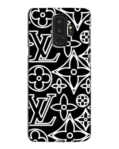 Чехол для Samsung Galaxy S9 Plus (G965) с картинкой «Черно-белый узор LV» Чехол для Samsung Galaxy S9 Plus (G965) с картинкой «Черно-белый узор LV»