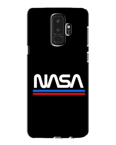 Чехол для Samsung Galaxy S9 Plus (G965) с картинкой «NASA — классика Red Blue»