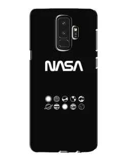 Чехол для Samsung Galaxy S9 Plus (G965) с картинкой «NASA — технический принт» Чехол для Samsung Galaxy S9 Plus (G965) с картинкой «NASA — технический принт»