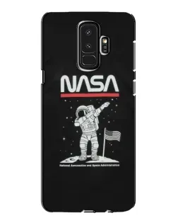 Чехол для Samsung Galaxy S9 Plus (G965) с картинкой «NASA — шагаем по Луне» Чехол для Samsung Galaxy S9 Plus (G965) с картинкой «NASA — шагаем по Луне»