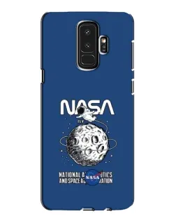 Чехол для Samsung Galaxy S9 Plus (G965) с картинкой «NASA — лунная миссия» Чехол для Samsung Galaxy S9 Plus (G965) с картинкой «NASA — лунная миссия»