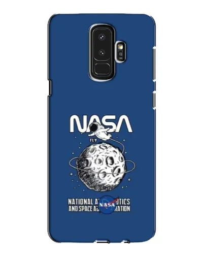 Чехол для Samsung Galaxy S9 Plus (G965) с картинкой «NASA — лунная миссия»