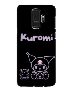 Чехол для Samsung Galaxy S9 Plus (G965) с картинкой «Kuromi — черный минимализм» Чехол для Samsung Galaxy S9 Plus (G965) с картинкой «Kuromi — черный минимализм»