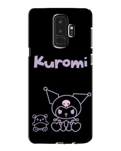 Чехол для Samsung Galaxy S9 Plus (G965) с картинкой «Kuromi — черный минимализм» Чехол для Samsung Galaxy S9 Plus (G965) с картинкой «Kuromi — черный минимализм»