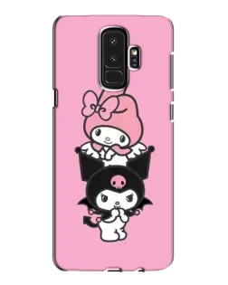 Чехол для Samsung Galaxy S9 Plus (G965) с картинкой «My Melody и Kuromi» Чехол для Samsung Galaxy S9 Plus (G965) с картинкой «My Melody и Kuromi»