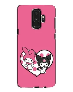 Чехол для Samsung Galaxy S9 Plus (G965) с картинкой «Kuromi и My Melody» Чехол для Samsung Galaxy S9 Plus (G965) с картинкой «Kuromi и My Melody»