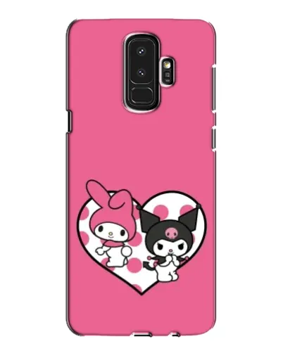 Чехол для Samsung Galaxy S9 Plus (G965) с картинкой «Kuromi и My Melody» Чехол для Samsung Galaxy S9 Plus (G965) с картинкой «Kuromi и My Melody»