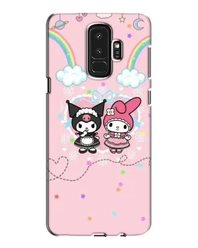 Чехол для Samsung Galaxy S9 Plus (G965) с картинкой «My Melody и Kuromi» Чехол для Samsung Galaxy S9 Plus (G965) с картинкой «My Melody и Kuromi»