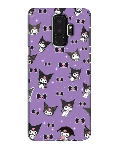 Чехол для Samsung Galaxy S9 Plus (G965) с картинкой «Kuromi — паттерн» Чехол для Samsung Galaxy S9 Plus (G965) с картинкой «Kuromi — паттерн»
