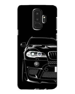 Чехол для Samsung Galaxy S9 Plus (G965) с картинкой «Темный силуэт BMW» Чехол для Samsung Galaxy S9 Plus (G965) с картинкой «Темный силуэт BMW»