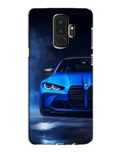 Чехол для Samsung Galaxy S9 Plus (G965) с картинкой «Голубая BMW M4» Чехол для Samsung Galaxy S9 Plus (G965) с картинкой «Голубая BMW M4»