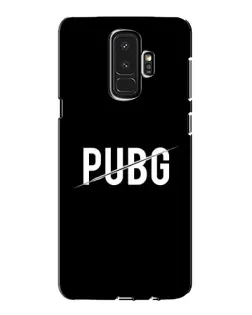 Чохол для Samsung Galaxy S9 Plus (G965) з картинкою «PUBG — білий логотип»
