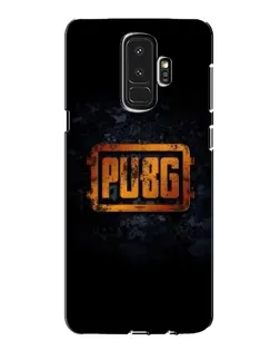 Чохол для Samsung Galaxy S9 Plus (G965) з картинкою «PUBG — золотий логотип»