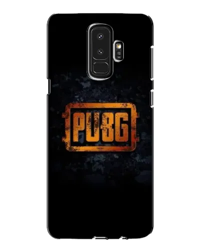 Чохол для Samsung Galaxy S9 Plus (G965) з картинкою «PUBG — золотий логотип»