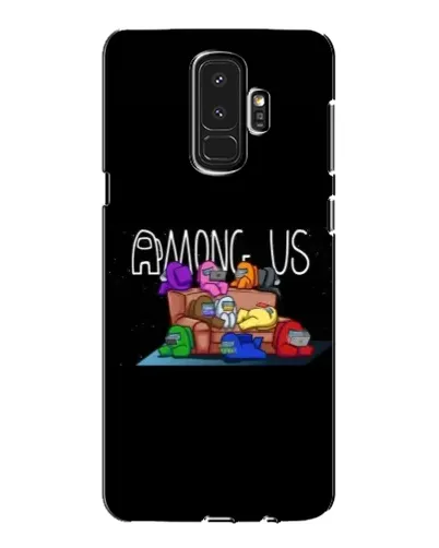 Чехол для Samsung Galaxy S9 Plus (G965) с картинкой «Логотип Among Us»
