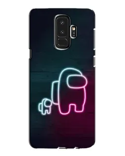 Чехол для Samsung Galaxy S9 Plus (G965) с картинкой «Among Us неон-арт» Чехол для Samsung Galaxy S9 Plus (G965) с картинкой «Among Us неон-арт»