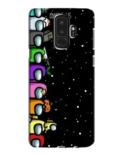 Чехол для Samsung Galaxy S9 Plus (G965) с картинкой «Команда Among Us» Чехол для Samsung Galaxy S9 Plus (G965) с картинкой «Команда Among Us»