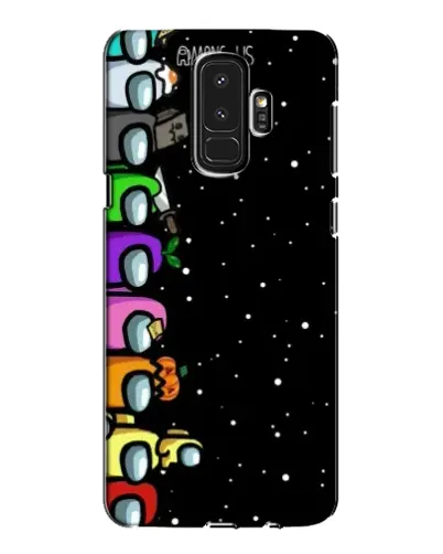 Чехол для Samsung Galaxy S9 Plus (G965) с картинкой «Команда Among Us»