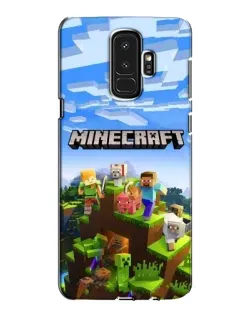 Чехол для Samsung Galaxy S9 Plus (G965) с картинкой «Minecraft классический мир» Чехол для Samsung Galaxy S9 Plus (G965) с картинкой «Minecraft классический мир»