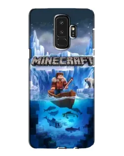 Чехол для Samsung Galaxy S9 Plus (G965) с картинкой «Minecraft ледяной мир» Чехол для Samsung Galaxy S9 Plus (G965) с картинкой «Minecraft ледяной мир»
