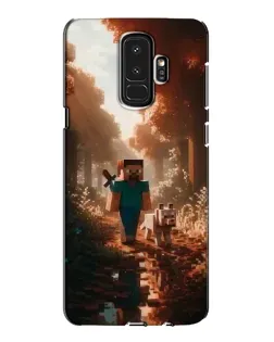 Чехол для Samsung Galaxy S9 Plus (G965) с картинкой «Стив в лесу» Чехол для Samsung Galaxy S9 Plus (G965) с картинкой «Стив в лесу»