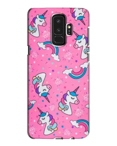Чехол для Samsung Galaxy S9 Plus (G965) с картинкой «Unicorn паттерн розовый» Чехол для Samsung Galaxy S9 Plus (G965) с картинкой «Unicorn паттерн розовый»
