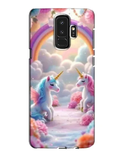 Чехол для Samsung Galaxy S9 Plus (G965) с картинкой «Радуга и единороги» Чехол для Samsung Galaxy S9 Plus (G965) с картинкой «Радуга и единороги»