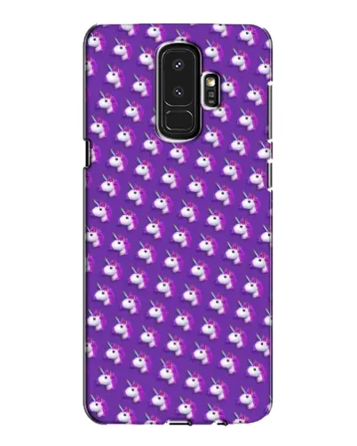 Чехол для Samsung Galaxy S9 Plus (G965) с картинкой «Единороги на фиолетовом» Чехол для Samsung Galaxy S9 Plus (G965) с картинкой «Единороги на фиолетовом»