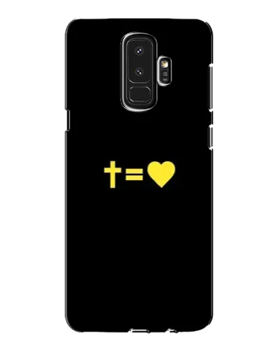 Чохол для Samsung Galaxy S9 Plus (G965) з картинкою «Серце та Хрест»