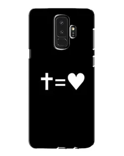 Чохол для Samsung Galaxy S9 Plus (G965) з картинкою «Хрест та Серце»