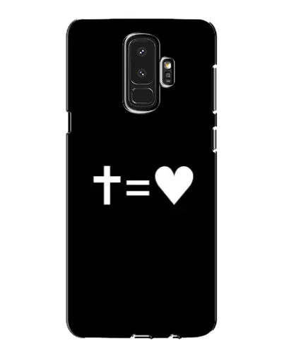 Чохол для Samsung Galaxy S9 Plus (G965) з картинкою «Хрест та Серце»