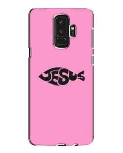 Чохол для Samsung Galaxy S9 Plus (G965) з картинкою «Рожевий символ Jesus»