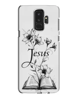 Чохол для Samsung Galaxy S9 Plus (G965) з картинкою «Квіти та Біблія»
