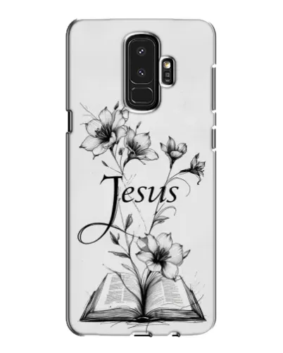 Чохол для Samsung Galaxy S9 Plus (G965) з картинкою «Квіти та Біблія»