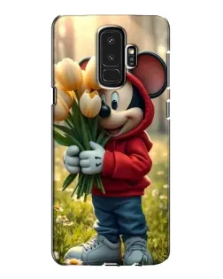 Чехол для Samsung Galaxy S9 Plus (G965) с картинкой «Микки с тюльпанами» Чехол для Samsung Galaxy S9 Plus (G965) с картинкой «Микки с тюльпанами»