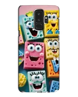 Чехол для Samsung Galaxy S9 Plus (G965) с картинкой «Цветные губки» Чехол для Samsung Galaxy S9 Plus (G965) с картинкой «Цветные губки»