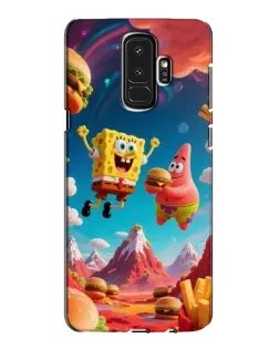 Чехол для Samsung Galaxy S9 Plus (G965) с картинкой «Космический фастфуд» Чехол для Samsung Galaxy S9 Plus (G965) с картинкой «Космический фастфуд»