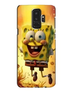 Чехол для Samsung Galaxy S9 Plus (G965) с картинкой «Губка Боб прыгает» Чехол для Samsung Galaxy S9 Plus (G965) с картинкой «Губка Боб прыгает»