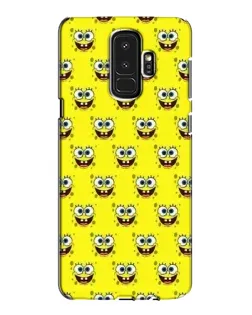 Чехол для Samsung Galaxy S9 Plus (G965) с картинкой «Паттерн Губка Боб» Чехол для Samsung Galaxy S9 Plus (G965) с картинкой «Паттерн Губка Боб»