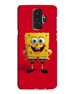 Чехол для Samsung Galaxy S9 Plus (G965) с картинкой «Спанч Боб на красном» Чехол для Samsung Galaxy S9 Plus (G965) с картинкой «Спанч Боб на красном»