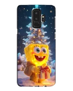 Чехол для Samsung Galaxy S9 Plus (G965) с картинкой «Рождественский Спанч Боб» Чехол для Samsung Galaxy S9 Plus (G965) с картинкой «Рождественский Спанч Боб»