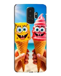 Чехол для Samsung Galaxy S9 Plus (G965) с картинкой «Спанч Боб мороженое» Чехол для Samsung Galaxy S9 Plus (G965) с картинкой «Спанч Боб мороженое»